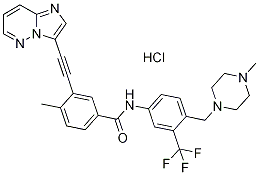 Ponatinib hydrochloride CAS No.1114544-31-8